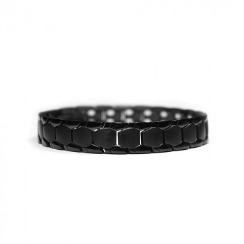 Magnetic bracelet Taïpan Black