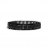 Bracelet magnétique Taïpan Noir