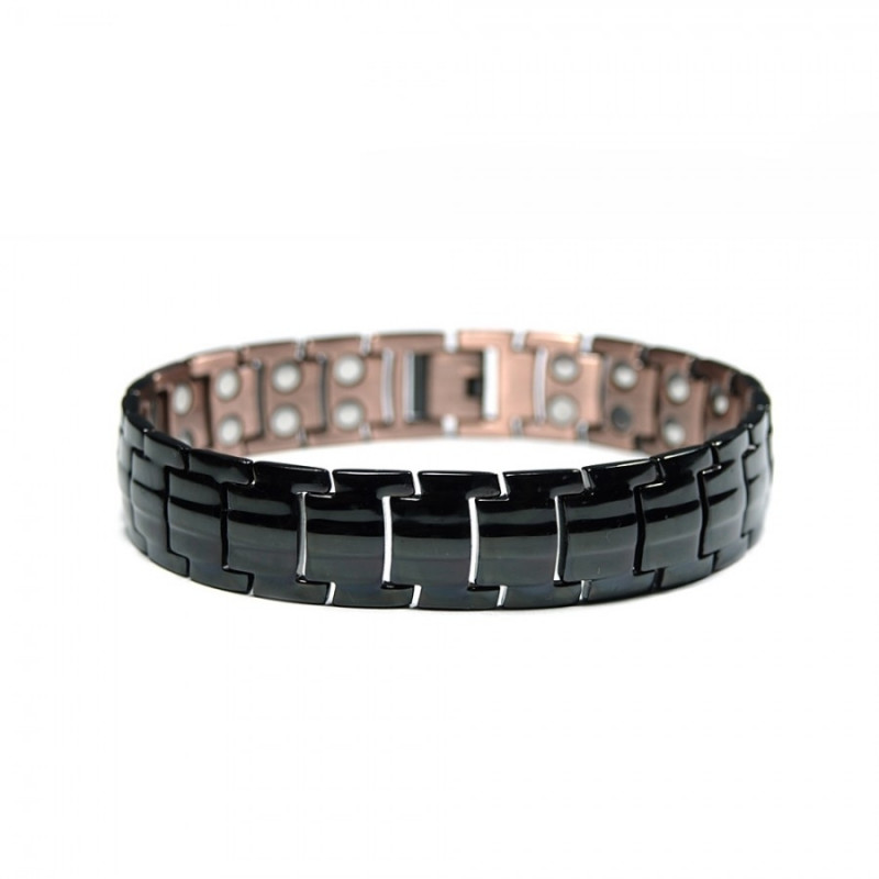 Bracelet magnétique cuivre Zeus homme