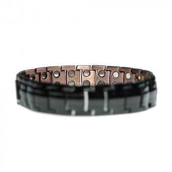 Bracelet magnétique cuivre Zeus homme