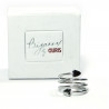 Serpentine magnetic copper ring for style & wellness - Auris