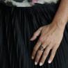 Serpentine magnetic copper ring for style & wellness - Auris