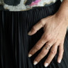 Serpentine magnetic copper ring for style & wellness - Auris