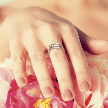 Bague cuivre serpentine magnétique - Auris