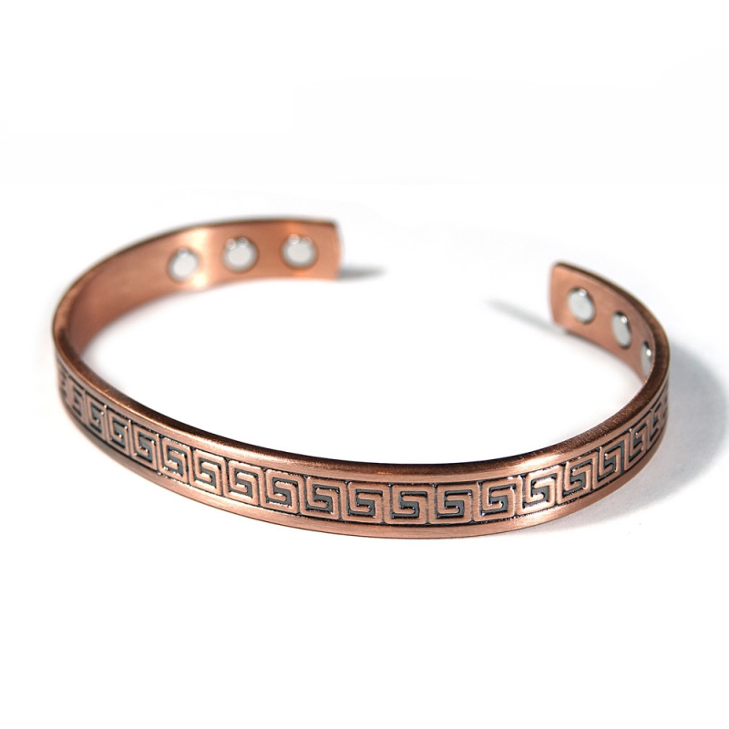 Copper magnetic bracelet Maïa