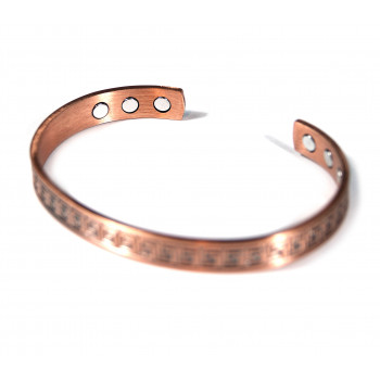 Copper magnetic bracelet Maïa