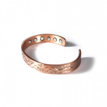 Magnetic bracelet copper dragon