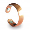 Bague magnétique cuivre lisse