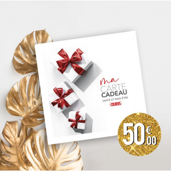 Carte CADEAU 50 €