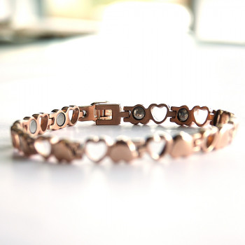 Bracelet magnétique Cœur