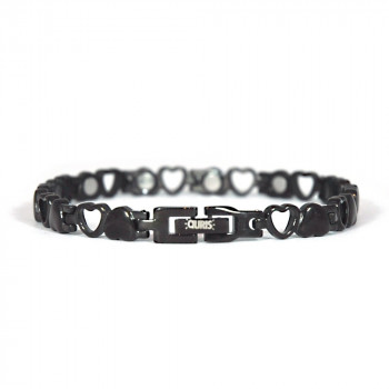 Magnetic bracelet Black Heart