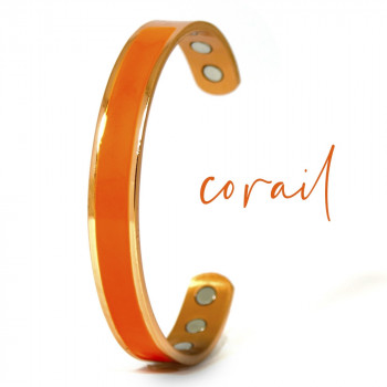 Magnetic copper cuff bracelet - Auris