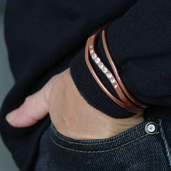 Magnetic copper bracelet Osiris