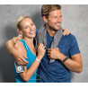 Energy balance bracelet in black silicone - Auris