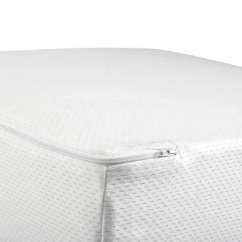 Leg elevation magnetic pillow cover - white