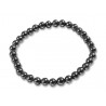 Black hematite magnetic bracelet ø 9 mm