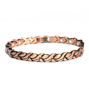 Bracelet magnétique cuivre Femme