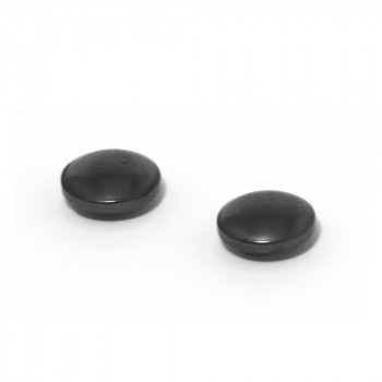 Mayotte magnetic hematite earrings