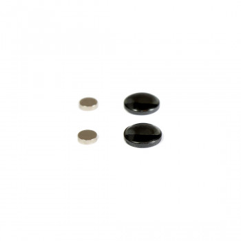 Mayotte magnetic hematite earrings