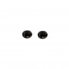 Mayotte magnetic hematite earrings
