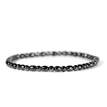 Bahamas hematite magnetic anklet