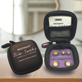 Auriculotherapy set of slimming and anti-smoking magnets - Auris