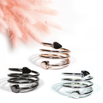 Bague cuivre serpentine magnétique - Auris