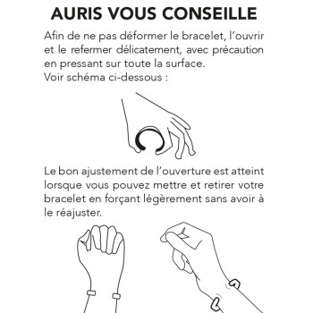 Bracelet magnétique cuivre Éros