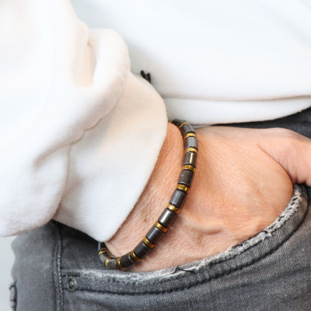 Bracelet hématite fidji