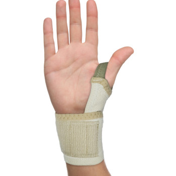 Magnetic carpal bandage organic cotton