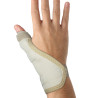 Magnetic thumb support organic cotton
