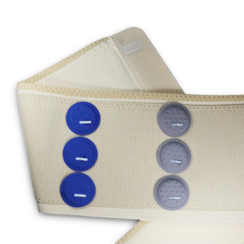 Magnetic abdominal belt organic cotton