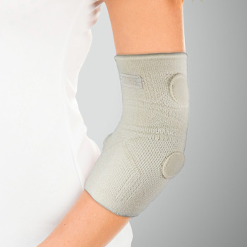 Magnetic elbow support organic cotton