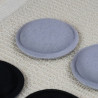 Capsules magnétiques pour ceinture bandeau