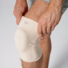 Magnetic knee support organic cotton