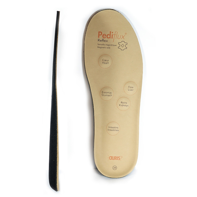 Semelles Magnétiques Avec Massage Par Acupression – Pour Homme Et Femme – Gris – Taille 35-39 – Soulagement Des Douleurs Et Fatigue Des Pieds