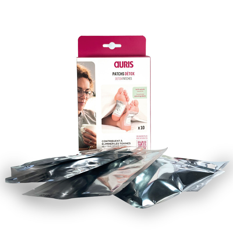 Patchs Détox Pour Les Pieds - 10 Patchs Aux Ingrédients Naturels, élimination Des Toxines, Meilleure Circulation