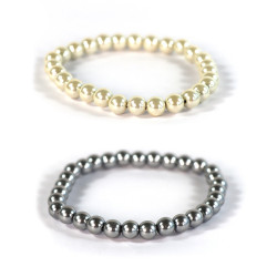 Magnetic hematite bracelet - 5 color options - Auris