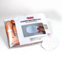 40 white adhesives for 25mm diameter magnets