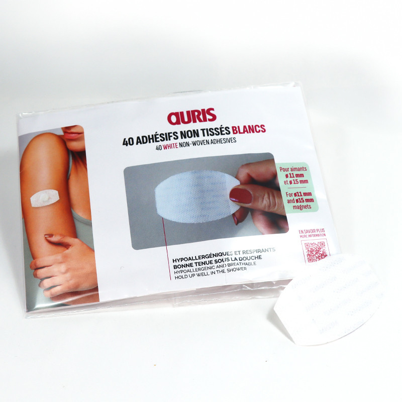 40 adhésifs blancs pour aimants diamètre 11 ou 15mm 40 adhésifs blancs pour aimants diamètre 11 ou 15mm