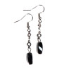Boucles d'oreilles hématite magnétiques