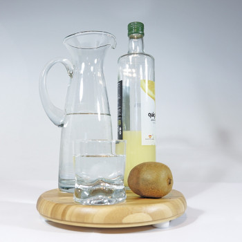 Magnetic bamboo tray for magnetised water - Auris