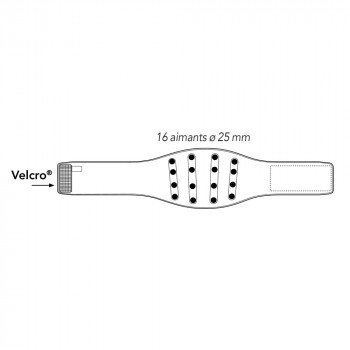 Actiflux Lumbar Magnetic Belt