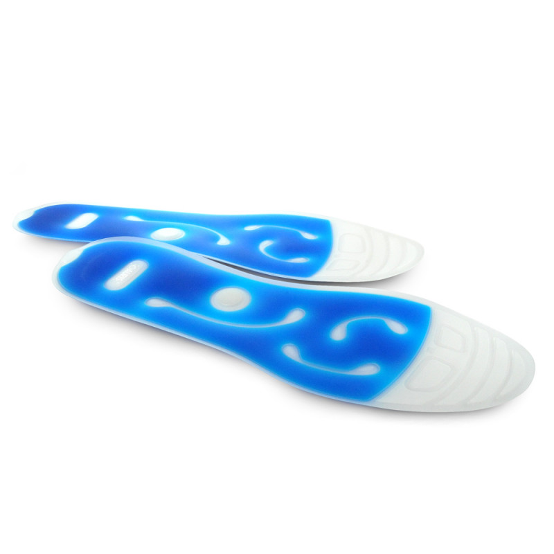 Magnetic soles blue gel