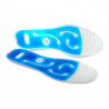 Magnetic soles blue gel