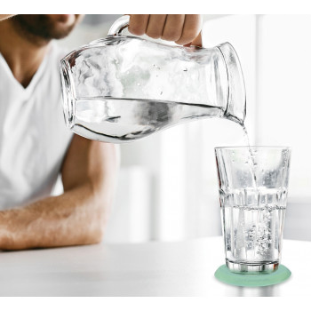 Sous-verre magnétique silicone