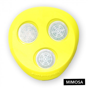 Magnetic silicone coaster for magnetising water - Auris