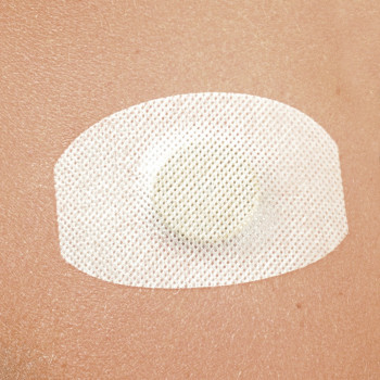 40 adhésifs blancs pour aimants diamètre 25mm