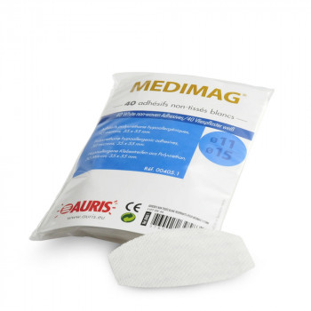 40 white adhesives for 11 or 15mm diameter magnets