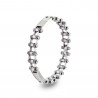 Bracelet magnétique acier Chenille